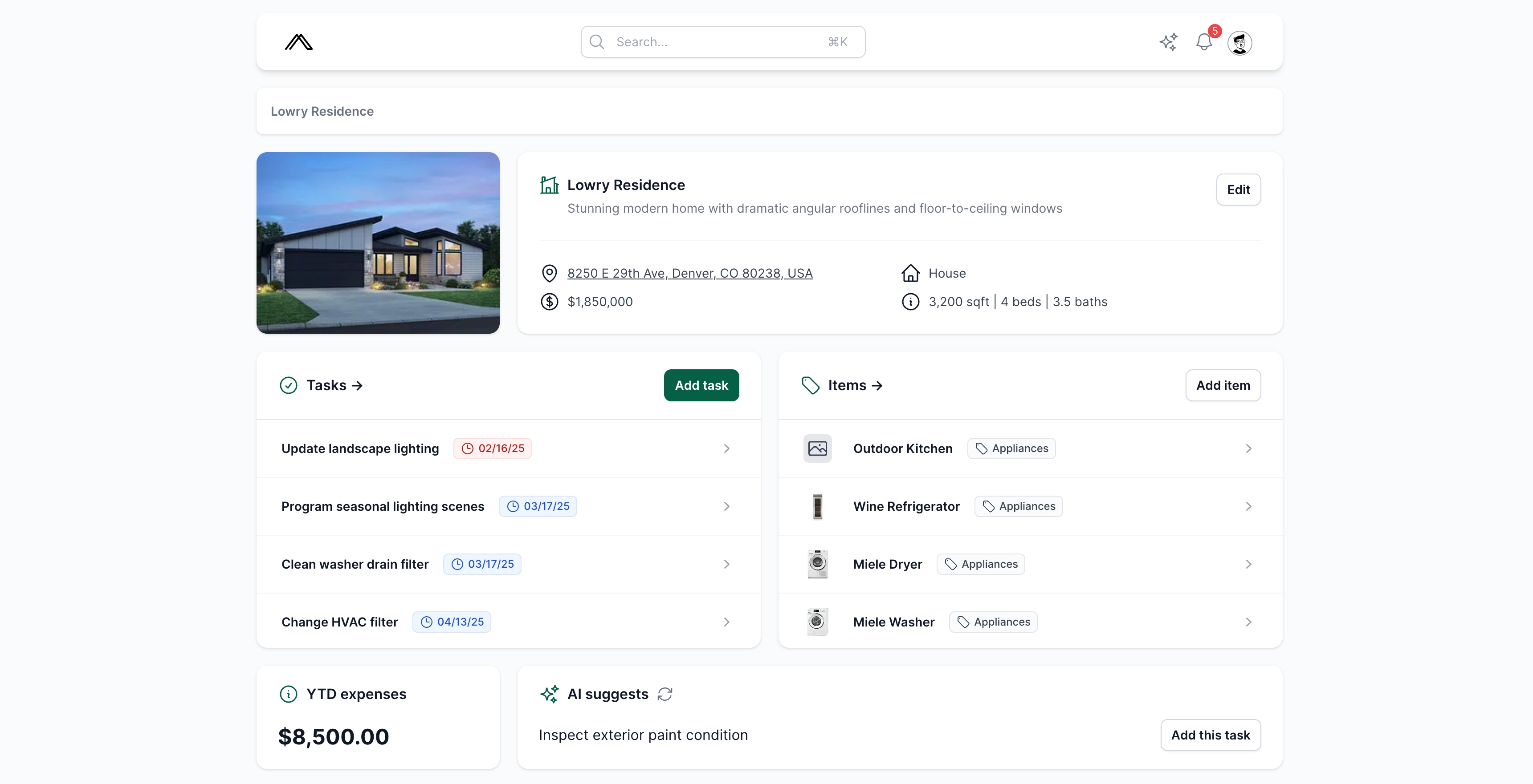 Dashboard image