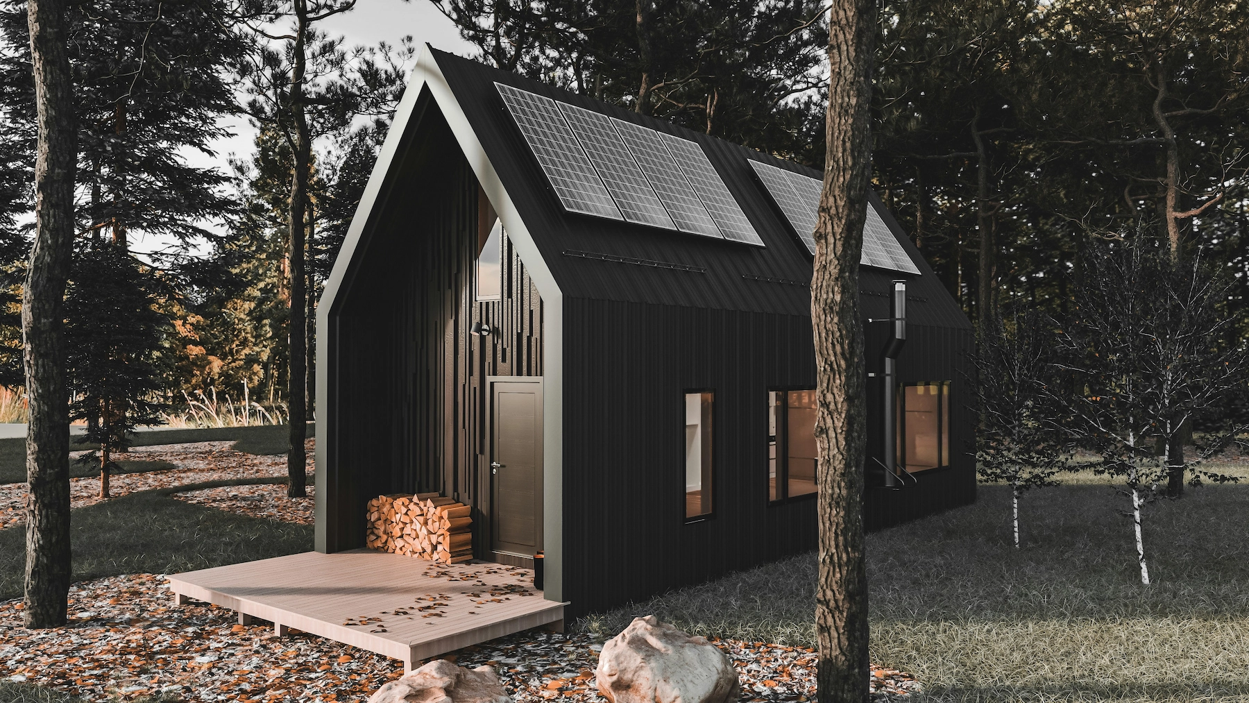 A tiny house, Photo by Thomas Werneken on Unsplash